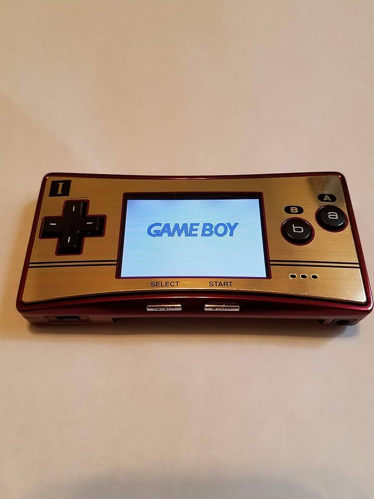 にっこ　GAME BOY micro Nintendo Gameboy Micro Silver Handheld Console From Japan